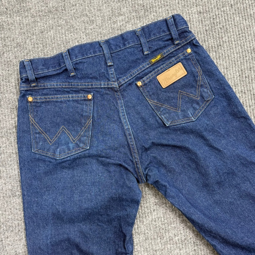 Wrangler 13MWZPW Cowboy Cut Original Fit Indigo Blue Jeans Mens 32x30